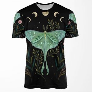 Luna And Forester All-over-print T-shirt