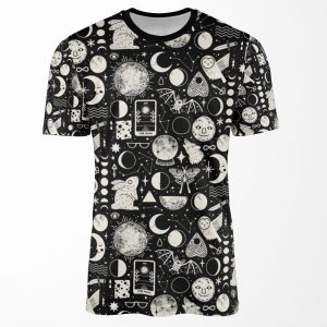 Lunar Pattern Eclipse All-over-print T-shirt