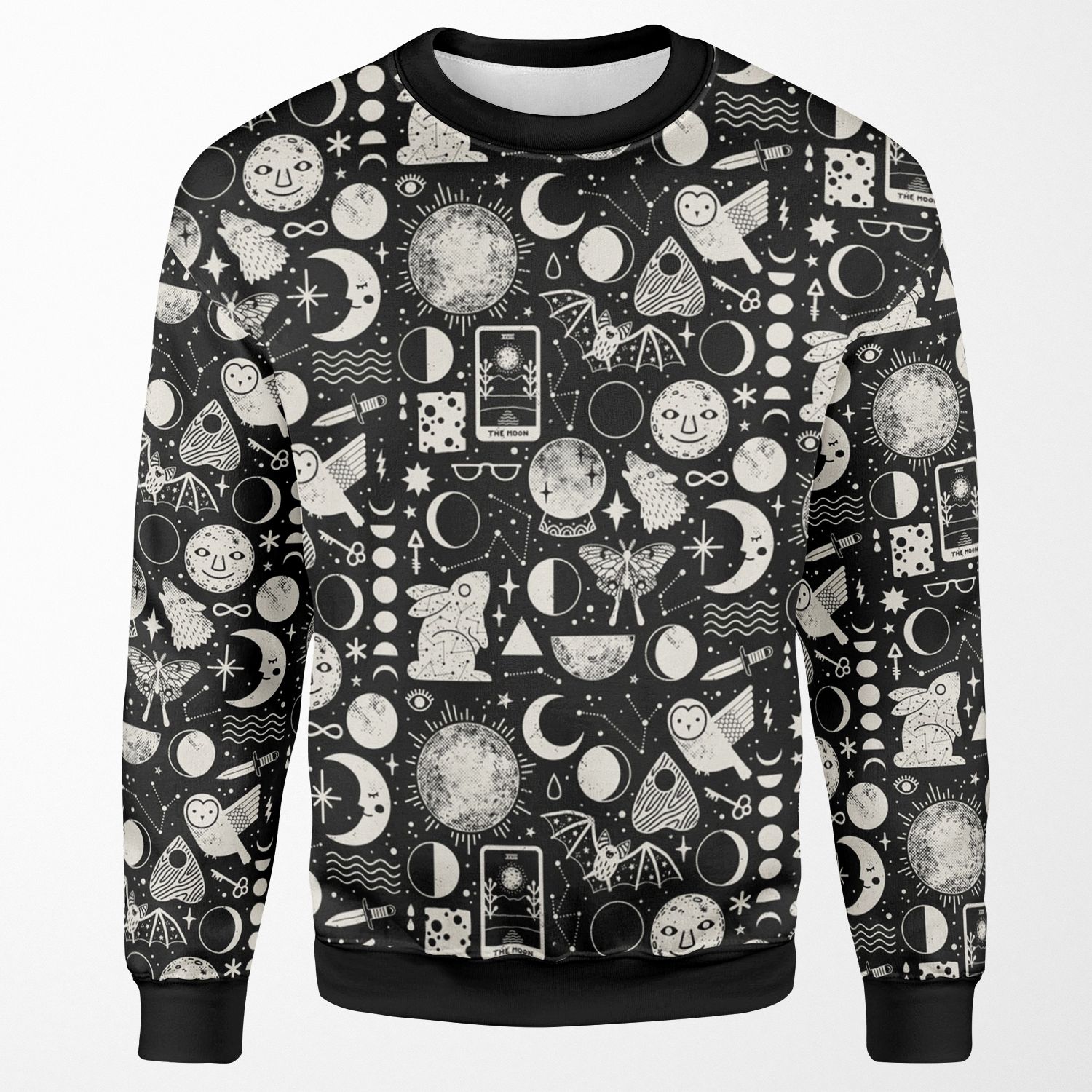 Lunar Pattern Eclipse All-over-print Unisex Sweatshirt