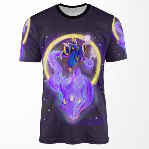 Lunatic Cultist And Phantasm Dragon All-over-print T-shirt