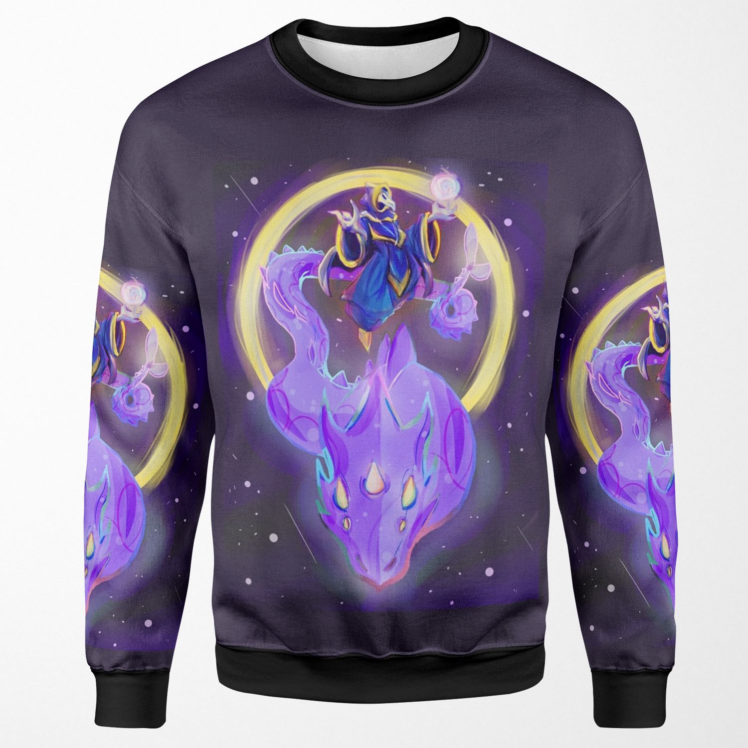Lunatic Cultist And Phantasm Dragon All-over-print Unisex Sweatshirt