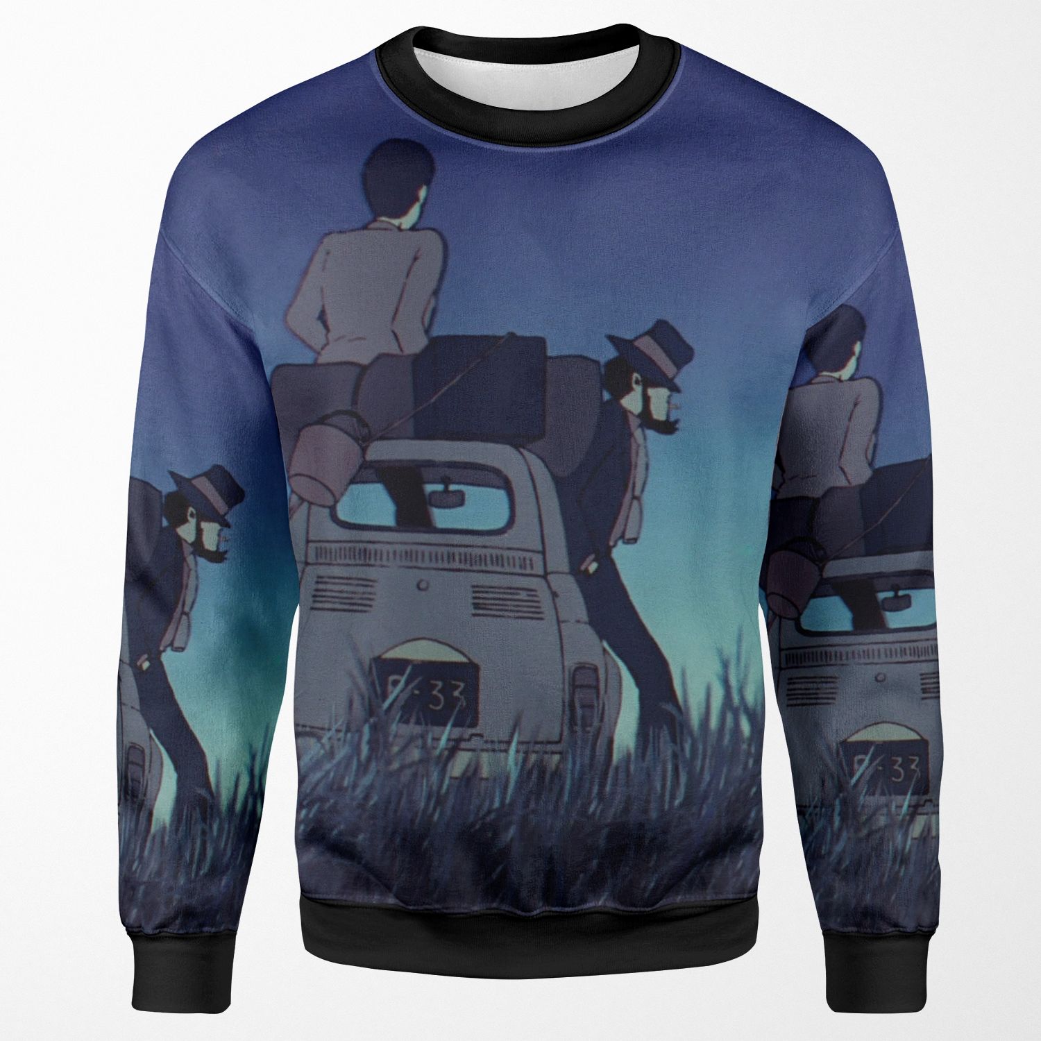 Lupin The Third All-over-print Unisex Sweatshirt