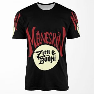 M%C3%A5Neskin Fan Art And Merch Maneskin All-over-print T-shirt