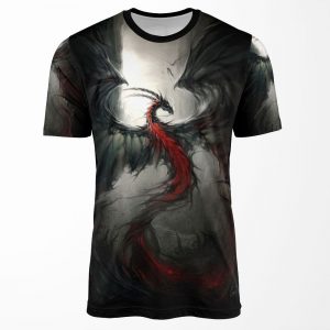 M%C3%B8At Tarvaa Art By Elian Black Mor All-over-print T-shirt