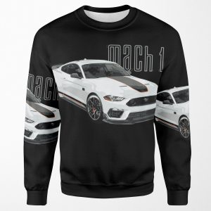 Mach 1 Mustang Gt 5 0L V8 All-over-print Unisex Sweatshirt