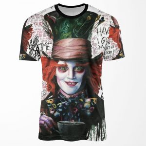 Mad Hatter All-over-print T-shirt