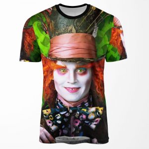 Mad Hatter From Alice In Wonderland All-over-print T-shirt