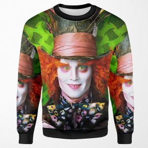 Mad Hatter From Alice In Wonderland All-over-print Unisex Sweatshirt