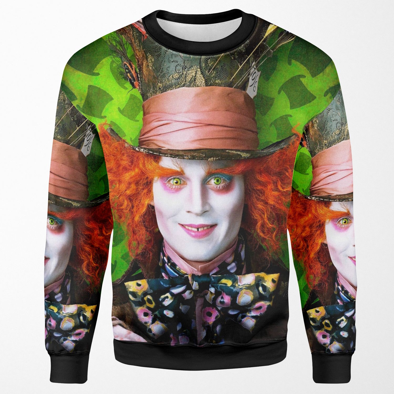 Mad Hatter From Alice In Wonderland All-over-print Unisex Sweatshirt