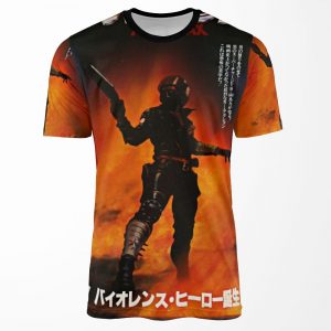 Mad Max Japanese Poster 2 All-over-print T-shirt