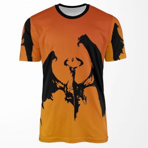 Magic Planeswalker Profile Nicol Bolas Abstract All-over-print T-shirt