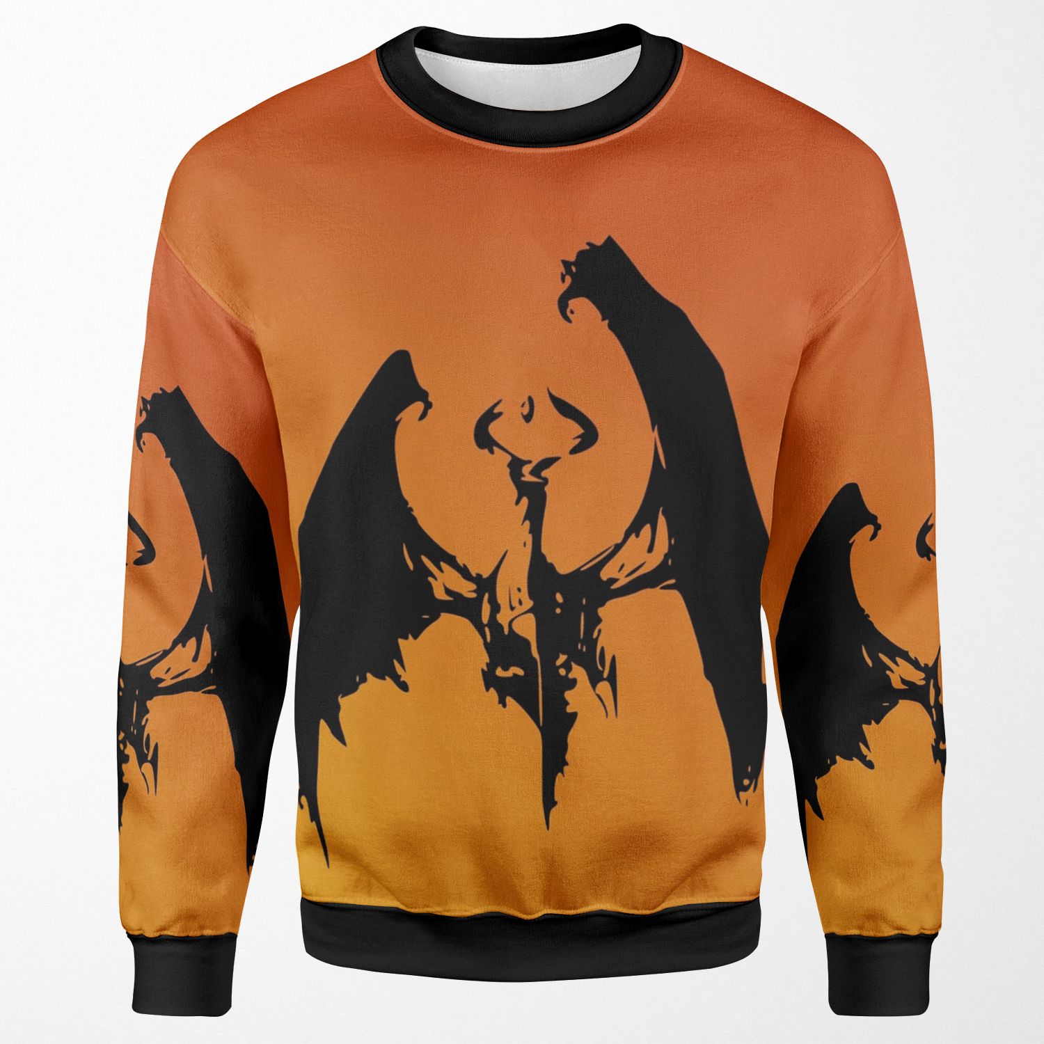 Magic Planeswalker Profile Nicol Bolas Abstract All-over-print Unisex Sweatshirt
