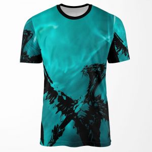 Magic Planeswalker Profile Ugin Spirit Dragon Abstract All-over-print T-shirt