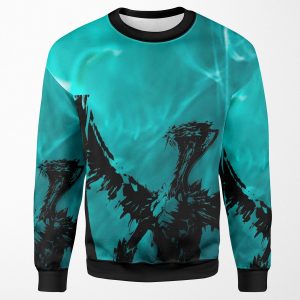 Magic Planeswalker Profile Ugin Spirit Dragon Abstract All-over-print Unisex Sweatshirt
