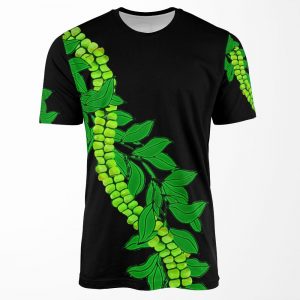 Maile And Mokihana All-over-print T-shirt