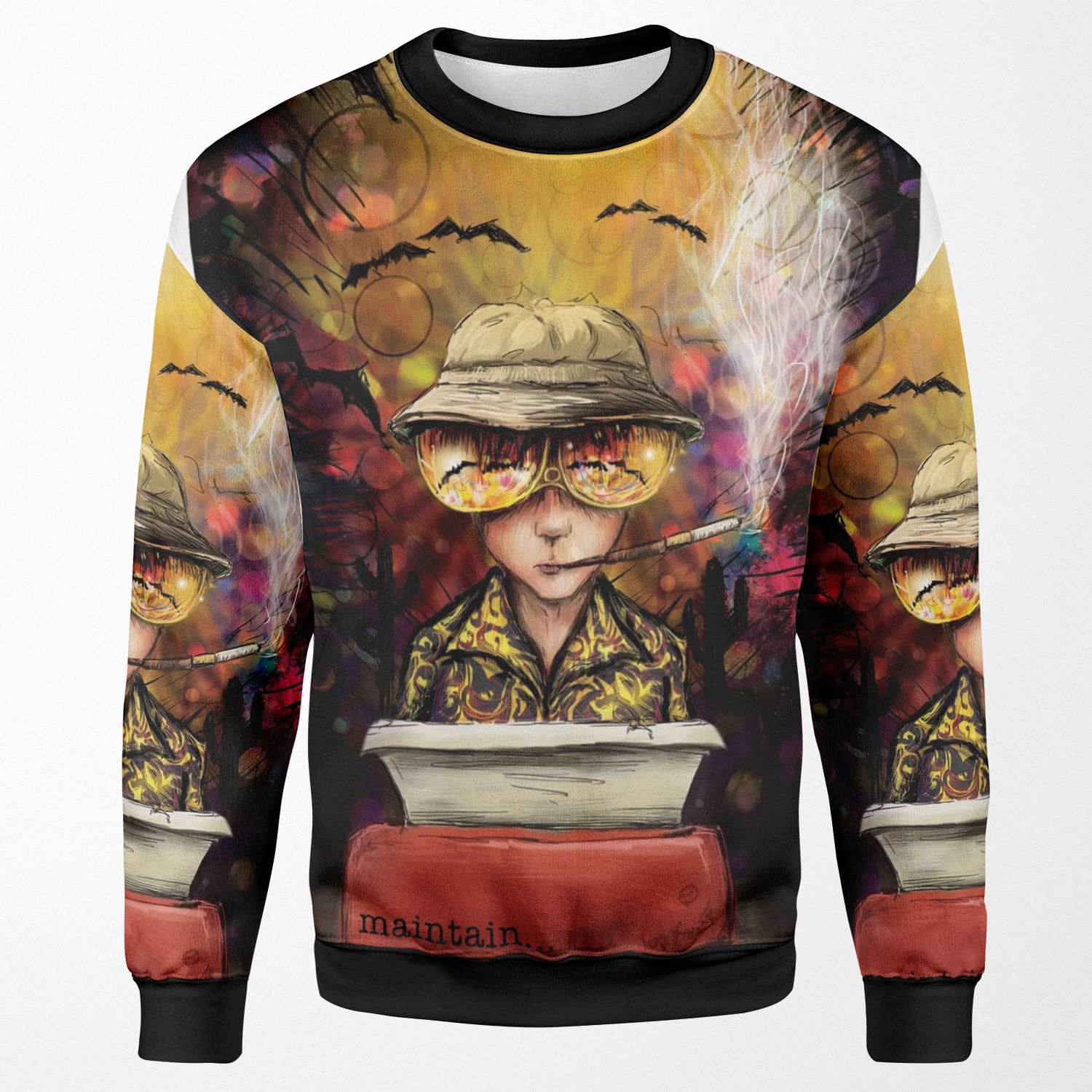 Maintain All-over-print Unisex Sweatshirt