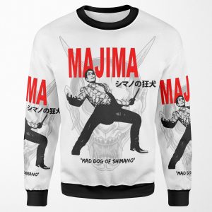 Majima Mad Dog Of Shimano All-over-print Unisex Sweatshirt
