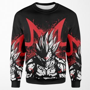 Majin Vegeta All-over-print Unisex Sweatshirt