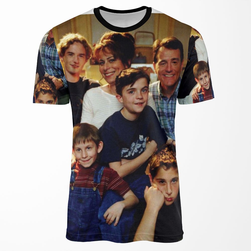 Malcolm In The Middle Graphic Tee All-over-print T-shirt