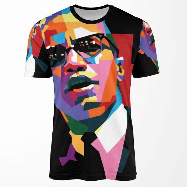 Malcolm X All-over-print T-shirt