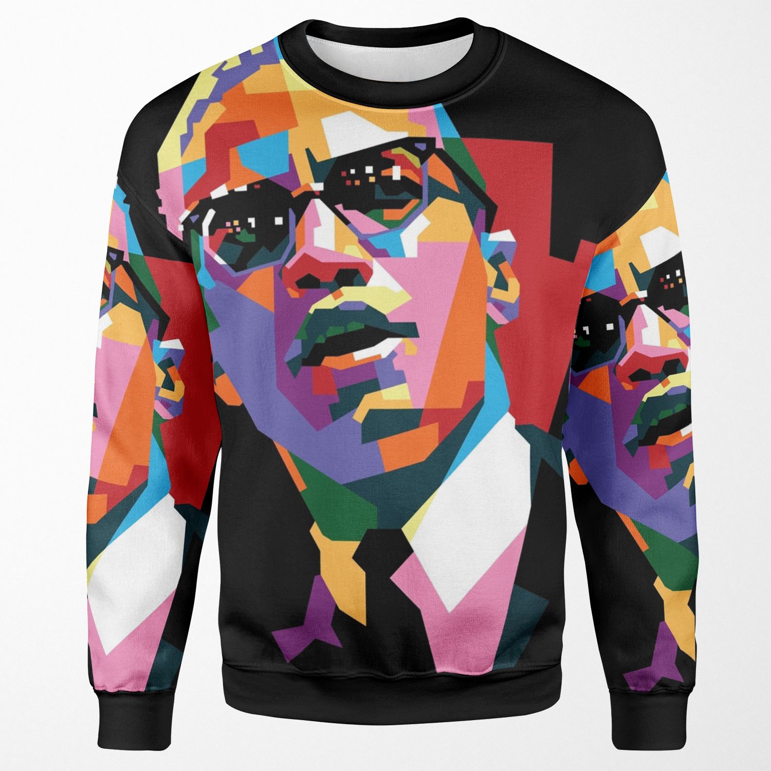 Malcolm X All-over-print Unisex Sweatshirt