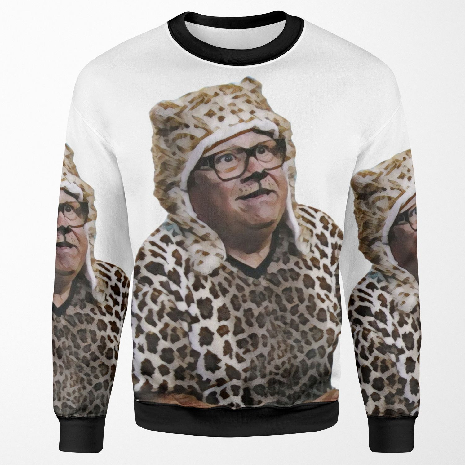 Man Cheetah All-over-print Unisex Sweatshirt