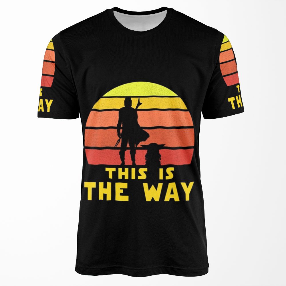 Mando Retro Vol 1 All-over-print T-shirt