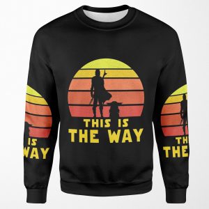 Mando Retro Vol 1 All-over-print Unisex Sweatshirt