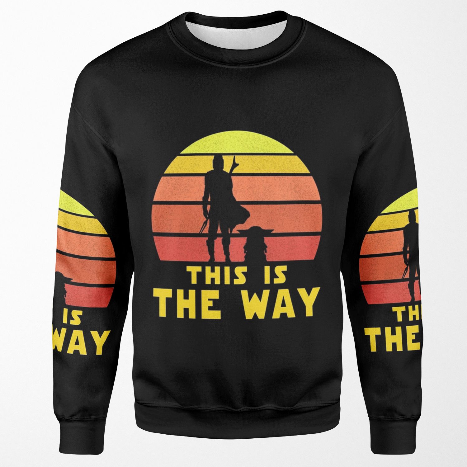 Mando Retro Vol 1 All-over-print Unisex Sweatshirt