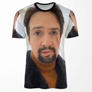 Manuel Miranda Lip Bite Meme All-over-print T-shirt