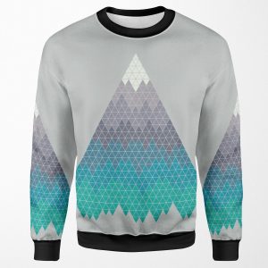 Many Mountains All-over-print Unisex Sweatshirt