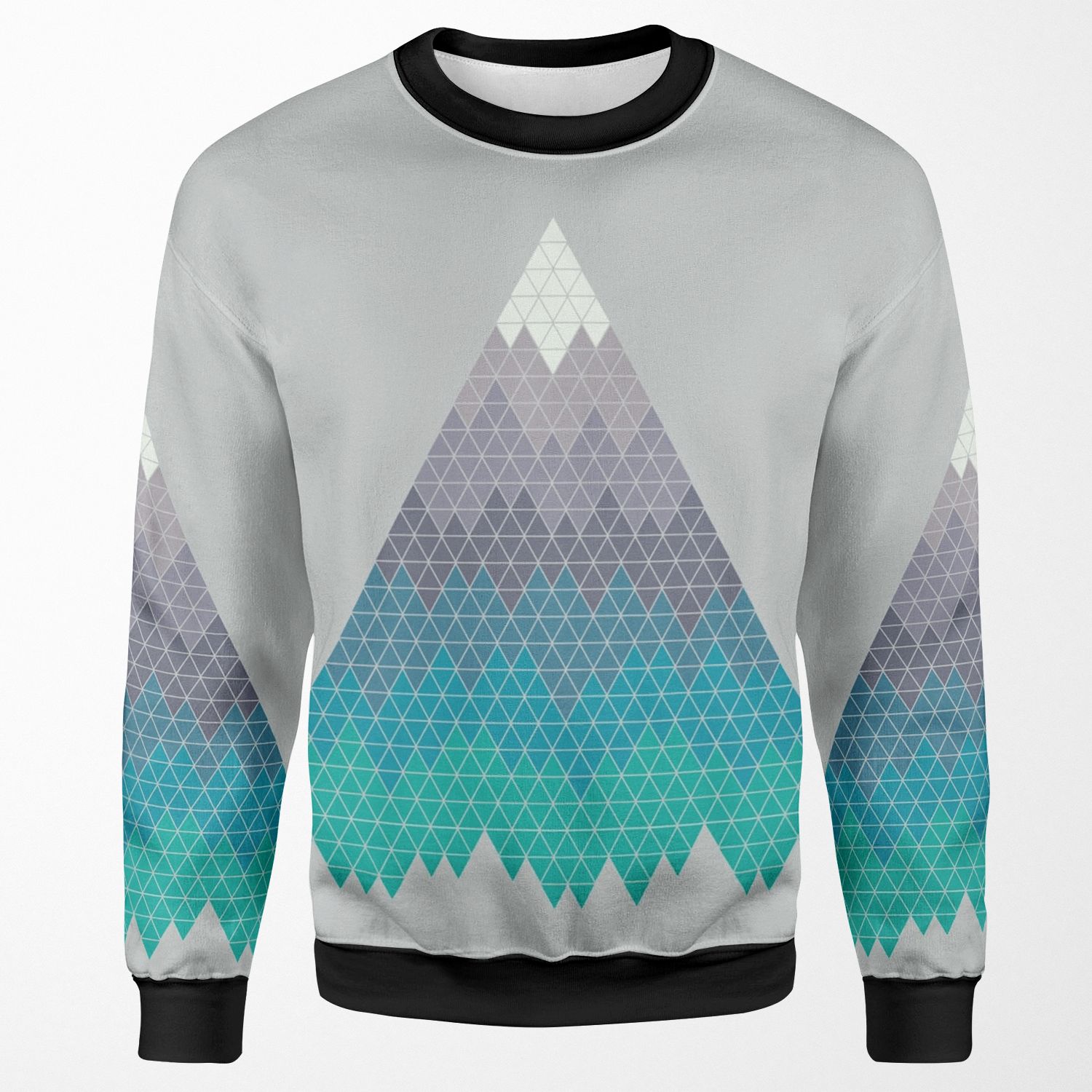 Many Mountains All-over-print Unisex Sweatshirt