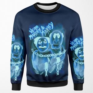 Marley And Marley Muppet Christmas Carol All-over-print Unisex Sweatshirt