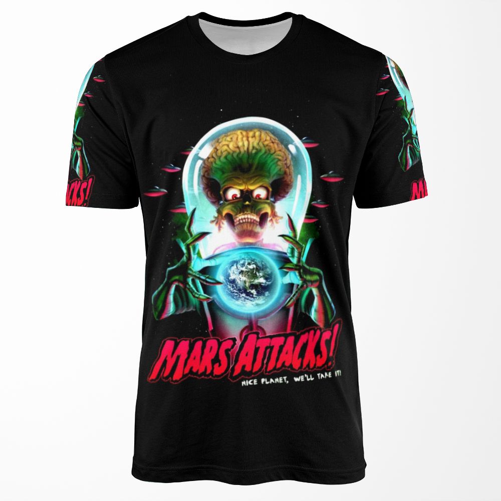 Mars Atacks Poster All-over-print T-shirt