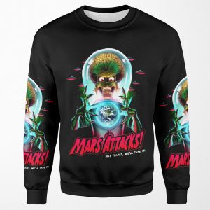 Mars Atacks Poster All-over-print Unisex Sweatshirt