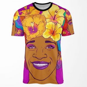 Marsha Johnson Hero And Icon All-over-print T-shirt