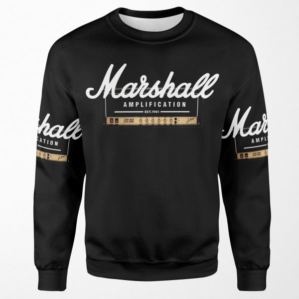 Marshall Amp Stack 1980 Essential All-over-print Unisex Sweatshirt