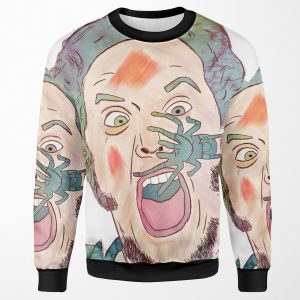 Marv And Spider From Home Alone All-over-print Unisex Sweatshirt