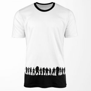 Mass Effect Character Silhouettes All-over-print T-shirt