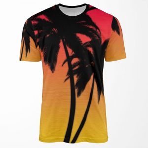 Master Of The Miami Sunset All-over-print T-shirt