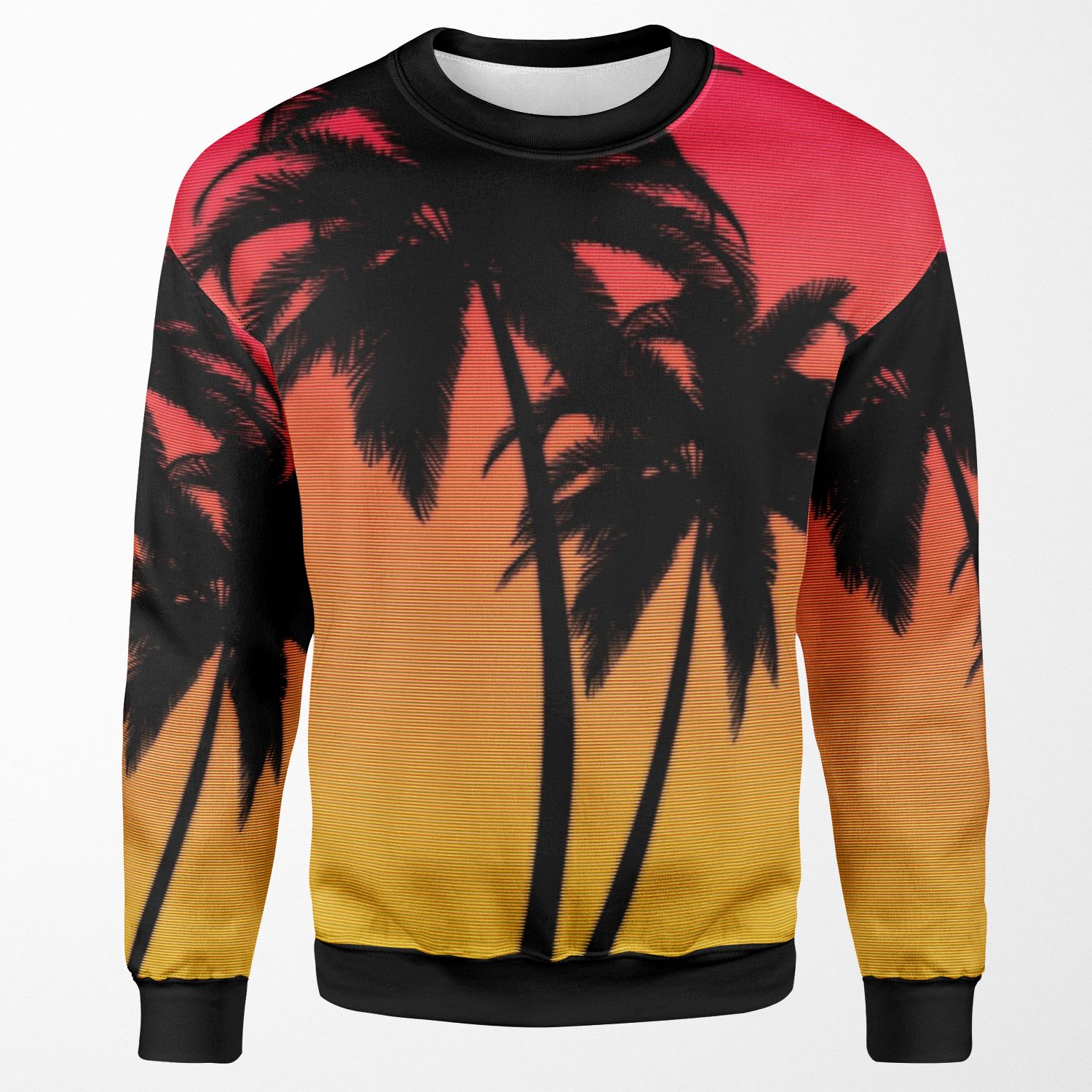 Master Of The Miami Sunset All-over-print Unisex Sweatshirt