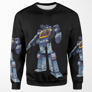 Masterpiece Soundwave Transparent Background All-over-print Unisex Sweatshirt