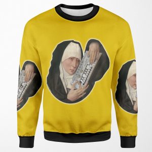 Mater Dolorosa Meets Roland Tb 303 By Frank Fonik Original Hd All-over-print Unisex Sweatshirt