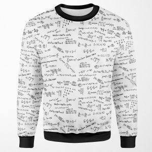 Math Formulas And Numbers All-over-print Unisex Sweatshirt
