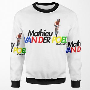 Mathieu Van Der Poel All With Mvdp All-over-print Unisex Sweatshirt