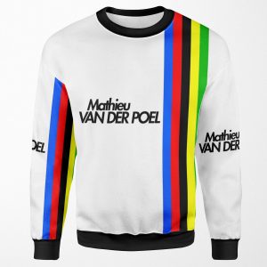 Mathieu Van Der Poel World Champs All-over-print Unisex Sweatshirt