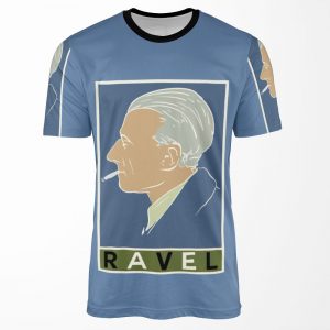 Maurice Ravel All-over-print T-shirt