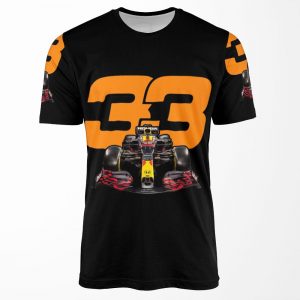 Max Verstappen 33 Formula 1 All-over-print T-shirt