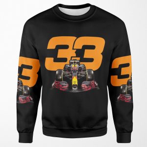 Max Verstappen 33 Formula 1 All-over-print Unisex Sweatshirt