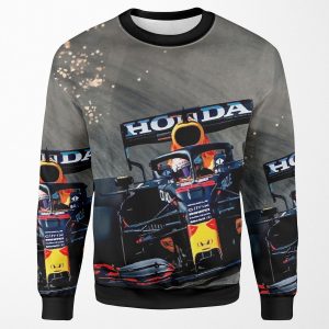 Max Verstappen Sparks F1 2022 All-over-print Unisex Sweatshirt